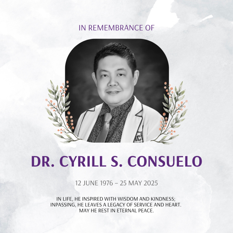 Read more about the article Dr. Cyrill S. Consuelo, Alumnus and Esteemed Faculty Member of Manila Central University