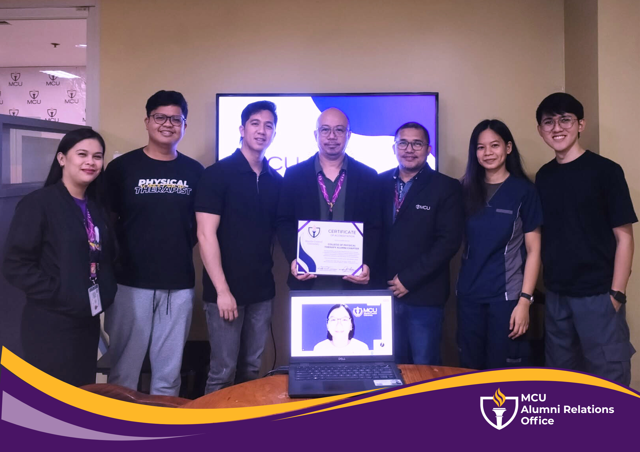 Alumni in Action: MCU PT Chapter Gains Accreditation and Gives Back Through Service