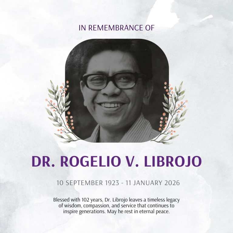 Read more about the article Dr. Rogelio V. Librojo, Batch 1949